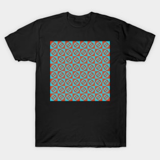 abstract geometrical op art design T-Shirt